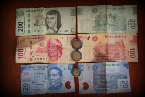 Meksika paralarından örnekler (Peso)