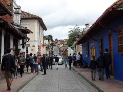 Bogota sokakları